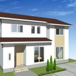 29011キッチンがリビングから見えない心遣いのお家　会津に住もう！エクセルホーム福島