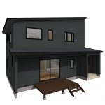 30045◆オシャレなリビング階段がどこから見ても絵になる家【西会津町】